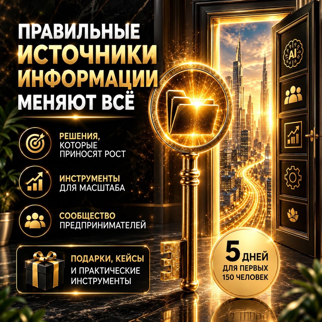 Самое дорогое сегодня - правильные источники информации. image preview
