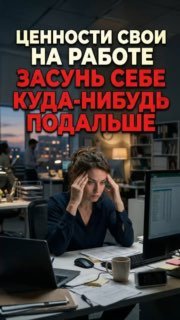 «Ценности свои на работе засунь себе куда-нибудь подальше» 😳 image preview
